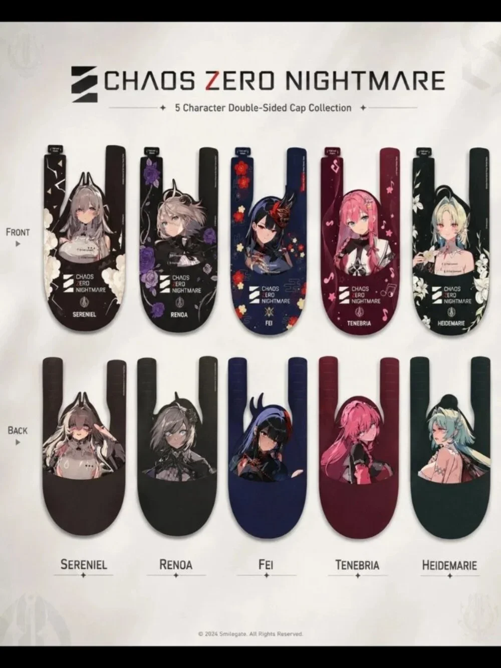 Chaos Zero Nightmare Heidemarie Paper Hat Cap Set Anime Expo 2026 Exclusive